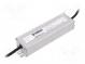 Napájecí zdroj  spínaný  LED  60W  12VDC  5A  90÷295VAC  IP66  490g