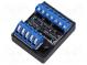Zesilovač LED  IP20  12÷24VDC  zakrytovaný,v instalační krabici