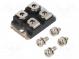 Modul  dioda/tranzistor  500V  33A  ISOTOP  Ugs  ±30V  Idm  176A