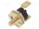 Čidlo  termostat  SPST-NC  80°C  16A  250VAC  konektor 6,3mm  ±5°C