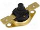 Čidlo  termostat  NC  100°C  16A  250VAC  konektor 6,3mm  ±15°C