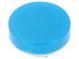 Cap  LB series  Ø19x9mm  blue-white