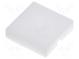 Cap  UB series  12x12x3mm  white  UB