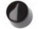 Cap  MB series  Ø8x6.3mm  black  MB