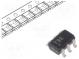 Mikrokontrolér AVR  SRAM  32B  Flash  1kB  SOT23-6  1,8÷5,5V