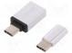 Adaptér  USB 2.0,USB 3.0,USB 3.1  Mat.těl  hliník