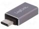 Adaptér  USB 3.0,USB 3.1  USB 3.0 A zásuvka, USB C vidlice