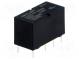 Relay  electromagnetic  DPDT  Ucoil  24VDC  2A  0.5A/120VAC  PCB
