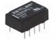 Relay  electromagnetic  DPDT  Ucoil  3VDC  1A  0.5A/125VAC  PCB