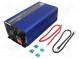 Měnič  automobilový DC/AC  1kW  Uvýst  230VAC  11÷15VDC  Pšpič  2kW