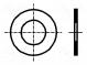 Podložka  kulatá  M16  D=22mm  h=0,3mm  ocel  Povlak  naolejovaná
