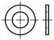 Podložka  kulatá  M2,3  D=6mm  h=0,5mm  prešpán  BN  1077