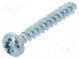 Vrut  pro plasty  2,5x16  Hlava  válcová  plochá,Torx®  0,8mm,TX08