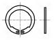 Pojistný kroužek  pružná ocel  Pr.hřídele  24mm  BN  829  m  1,3mm