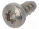 Vrut  3,5x8  Hlava  válcová  Torx®  TX15  nerezavějící ocel A2