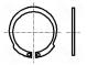 Pojistný kroužek  pružná ocel  Pr.hřídele  32mm  BN  830  m  1,3mm