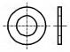 Podložka  kulatá  M3  D=8mm  h=0,8mm  ocel  Povlak  zinek  BN  84520