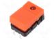 Switch  keypad  Pos  2  SPST-NO  0.05A/24VDC  orange  LED  THT  1.27N