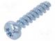 Vrut  pro plasty  3x14  Hlava  válcová  plochá,Torx®  0,8mm,TX10