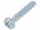 Vrut  pro plasty  3x16  Hlava  válcová  plochá,Torx®  0,8mm,TX10