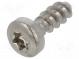 Vrut  3x8  Hlava  válcová  Torx®  TX10  nerezavějící ocel A2
