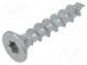 Vrut  do dřeva  4,5x25  Hlava  kuželová  Torx®  TX20  kalená ocel