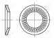 Podložka  kónická  M4  D=10mm  h=1,4mm  nerezavějící ocel A2