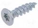 Vrut  do dřeva  4x16  Hlava  kuželová  Torx®  TX20  kalená ocel