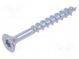Vrut  do dřeva  4x35  Hlava  kuželová  Torx®  TX20  kalená ocel