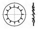 Podložka  kónická  M5  D=9,8mm  h=2,25mm  pružná ocel  DIN  6798V