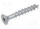 Vrut  do dřeva  5x35  Hlava  kuželová  Torx®  TX20  kalená ocel