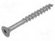 Vrut  do dřeva  5x50  Hlava  kuželová  Torx®  TX20  kalená ocel