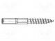 Vrut  do dřeva  8,75x80,M10  Hlava  bez hlavy  Torx®  TX25  ocel