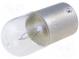 Filament lamp  bayonet  BA15S  24VDC  Bulb  cylindrical  5W