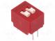 Přepínač  DIP-SWITCH  Počet sekcí  2  OFF-ON  0,025A/25VDC  pol  2
