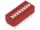 Přepínač  DIP-SWITCH  Počet sekcí  8  OFF-ON  0,025A/25VDC  pol  2
