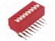 Přepínač  DIP-SWITCH  Počet sekcí  8  OFF-ON  0,025A/25VDC  pol  2