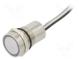 Switch  capacitive  Pos  2  SPST-NO  0.01A/12VDC  IP68  OFF-(ON)