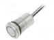 Switch  capacitive  Pos  2  SPST-NO  0.01A/12VDC  IP68  OFF-(ON)