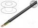 BITNER H60803 Vodič  BiT 1000 H  3G2,5mm2  nestíněný  0,6/1kV  Cu  lanko  černá