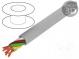 BITNER S30084 Vodič  BiT LiYY  7x0,5mm2  nestíněný  300/300V  Cu  lanko  šedá