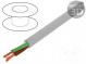 BITNER S30106 Vodič  BiT LiYY  3x0,75mm2  nestíněný  300/300V  Cu  lanko  šedá