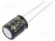 Kondenzátor  elektrolytický  THT  6,8uF  200VDC  Ø10x12,5mm  ±20%