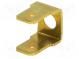 Faston  plochý  6,3mm  0,8mm  2 x kolík  M4  neizolované,dvojité