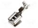 Faston  plochý  6,3mm  0,8mm  zásuvka/kolík  1÷2,5mm2  krimpovací