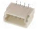 Zásuvka  kabel-pl.spoj  vidlice  SH,SR,SZ  1mm  PIN  4  SMT  50V  1A