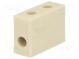 Svorkovnice  šroubová svorka  4mm2  450V  póly  1  svorky  2  L  10mm