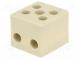 Svorkovnice  šroubová svorka  6mm2  450V  póly  2  svorky  4  L  24mm
