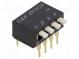 Přepínač  DIP-SWITCH  Počet sekcí  4  OFF-ON  0,025A/24VDC  pol  2