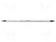 Interchangeable blade  slot  double-sided  1,5x0,4mm,3,0x0,6mm